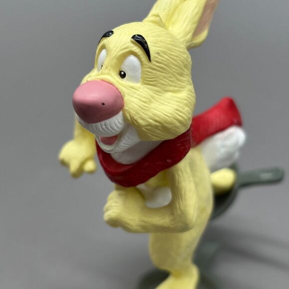 Winnie the Pooh Christmas Ornament Hallmark Keepsake Disney Rabbit Skating 1993 - Picture 6 of 8